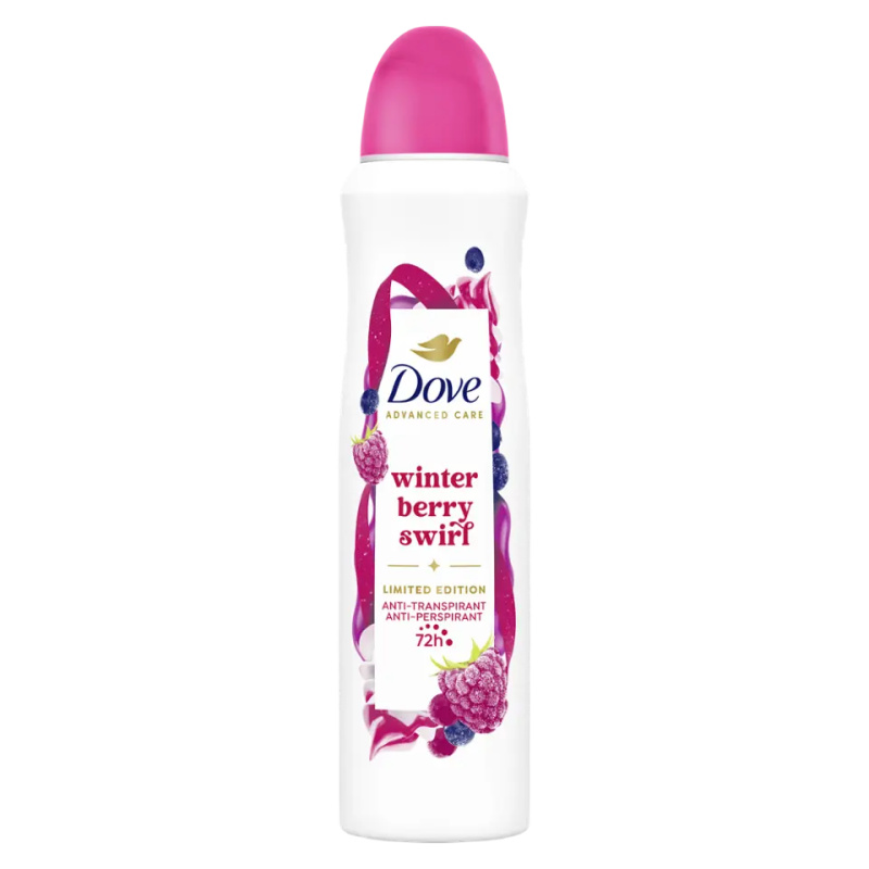 Dove Advanced Care Winter Berry deodorant sprej limitovaná edice 150 ml