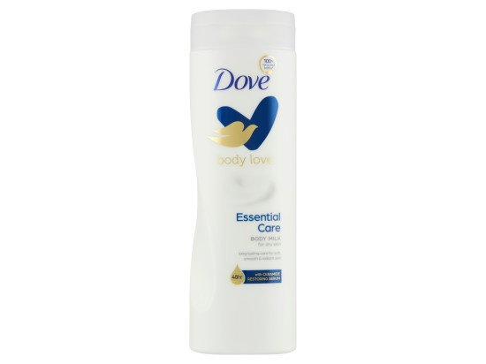 Dove Body Love Essential Care Tělové mléko pro suchou pokožku 400 ml