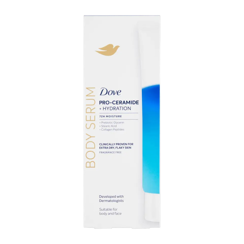 Dove Hydration Pro-Ceramide tělové sérum pro hydrataci a vypnutí pokožky 200 ml
