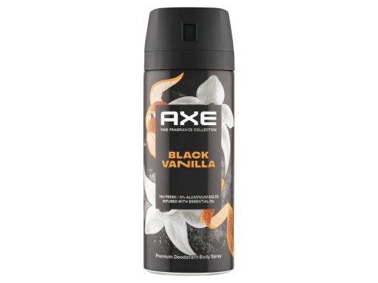 Axe Premium Black Vanilla deodorant sprej pro muže 150 ml