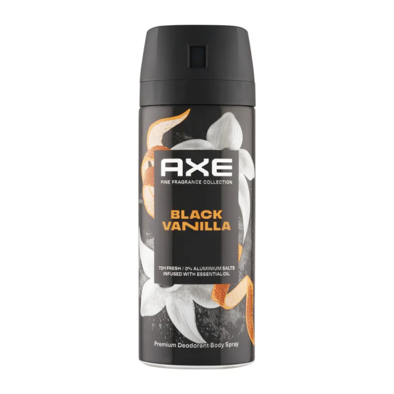 Axe Premium Black Vanilla deodorant sprej pro muže 150 ml