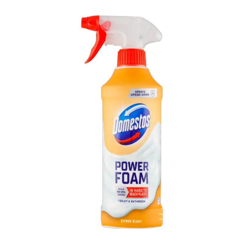 Domestos Pěna ve spreji Power Foam Citrus Blast 435 ml