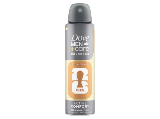 Dove Advanced Care FIFA Active Comfort deodorant sprej pro muže 150 ml
