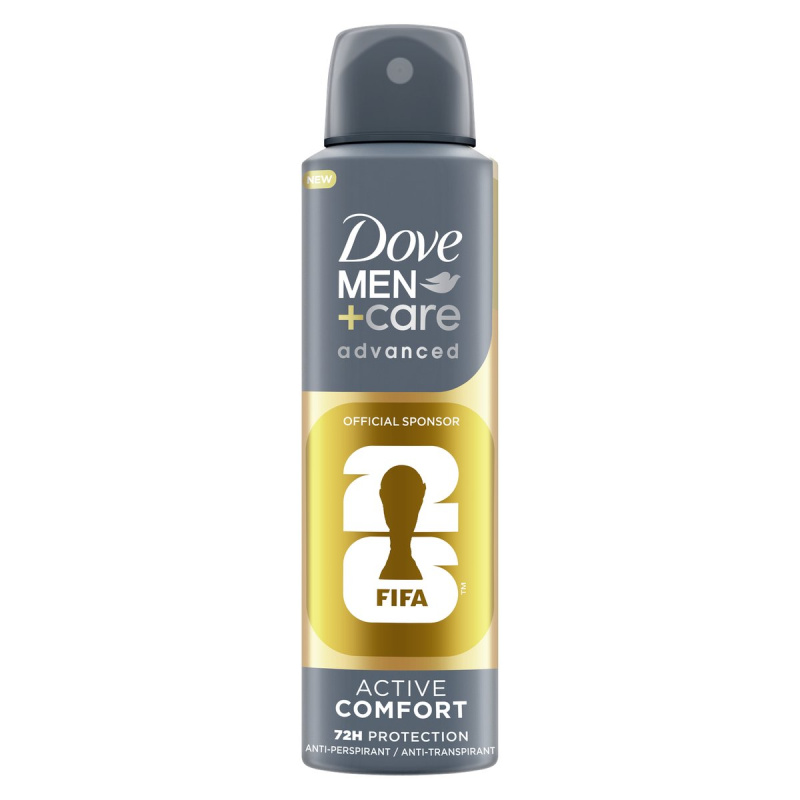Dove Advanced Care FIFA Active Comfort deodorant sprej pro muže 150 ml