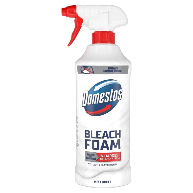 Domestos Bleach Foam Mint Fresh čistič toalety