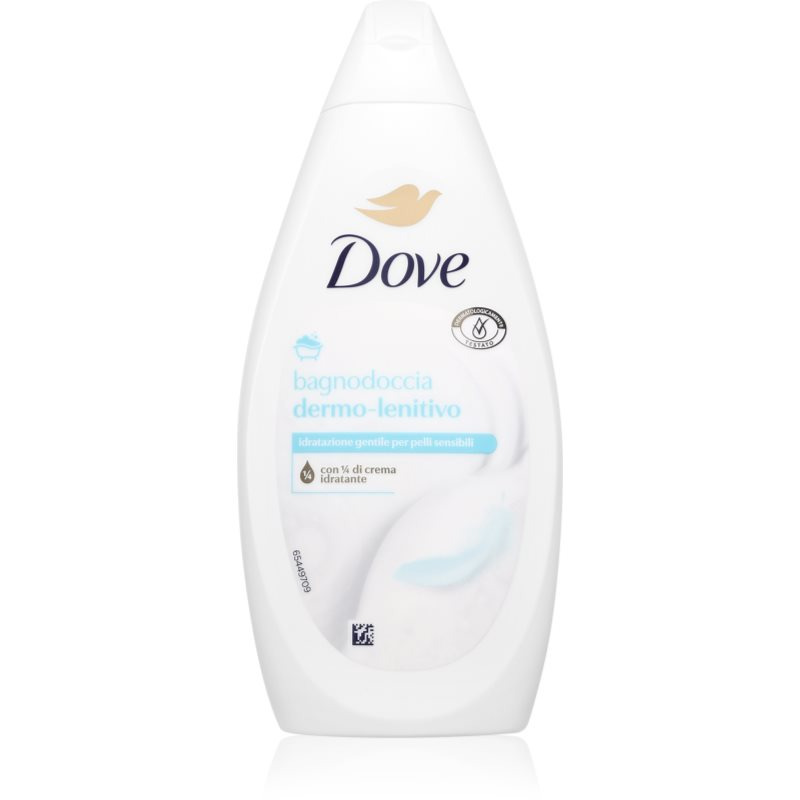 Dove Bath & Shower Gel Dermo-soothing sprchový a koupelový gel 450 ml