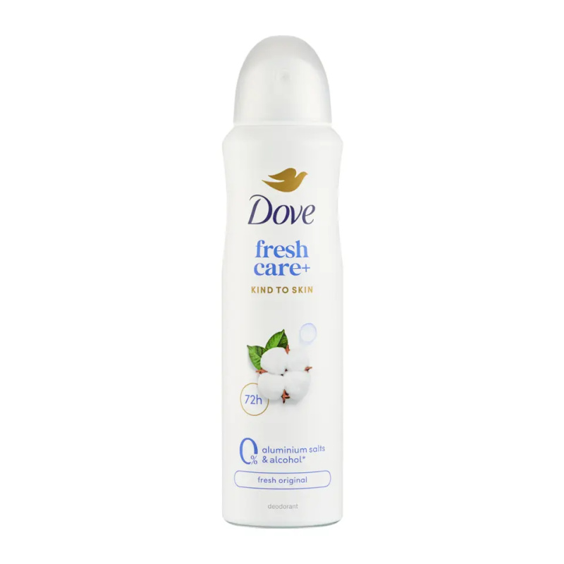 Dove Deodorant sprej pro ženy 0% Fresh Original 150 ml