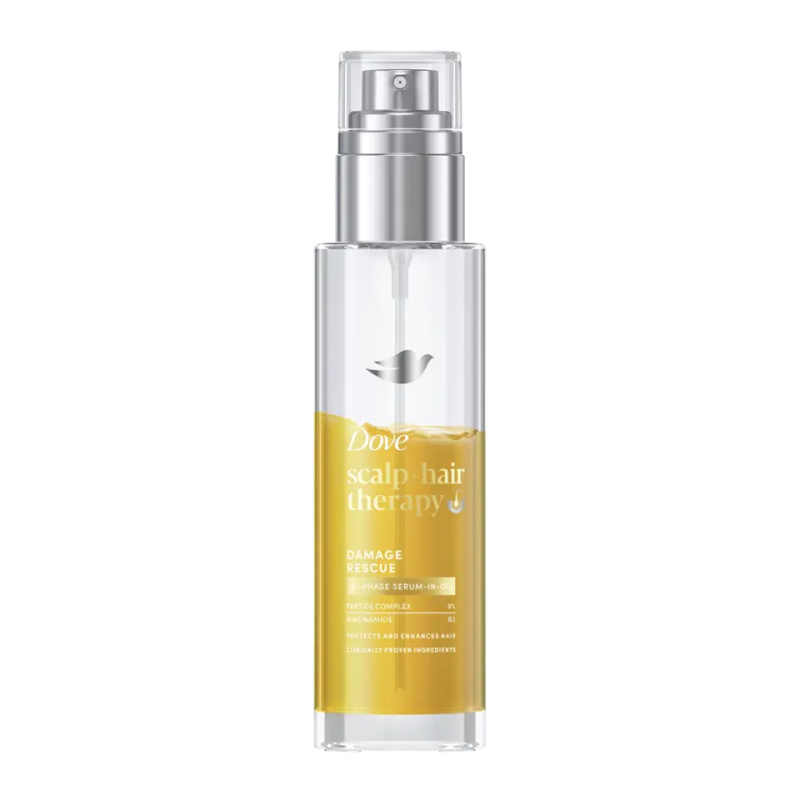 Dove Dvoufázový olej na vlasy Damage Rescue  100 ml