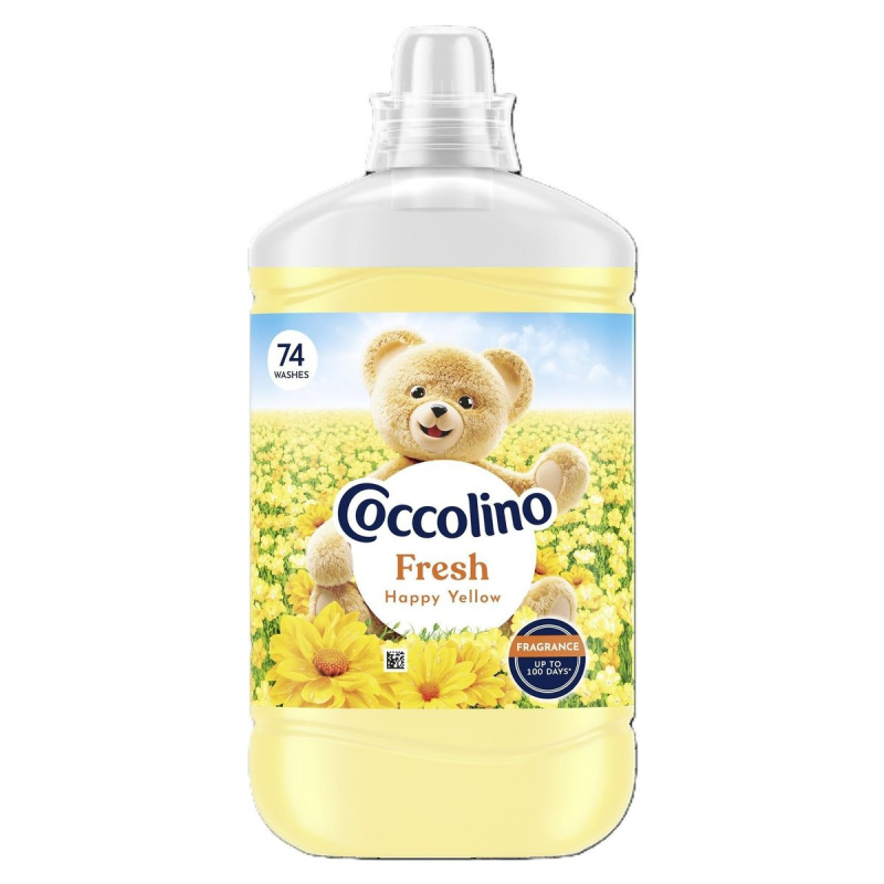 Coccolino Fresh & Soft Happy Yellow aviváž (1,702 l)