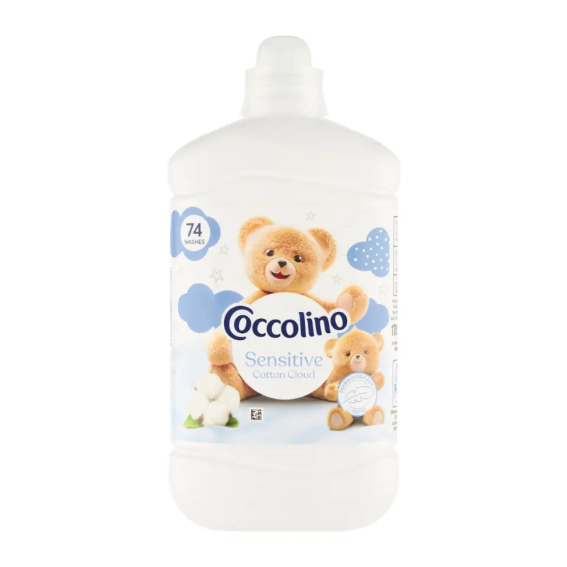 Coccolino Sensitive Fresh & Soft Cotton Cloud Aviváž pro citlivou pokožku 74 PD