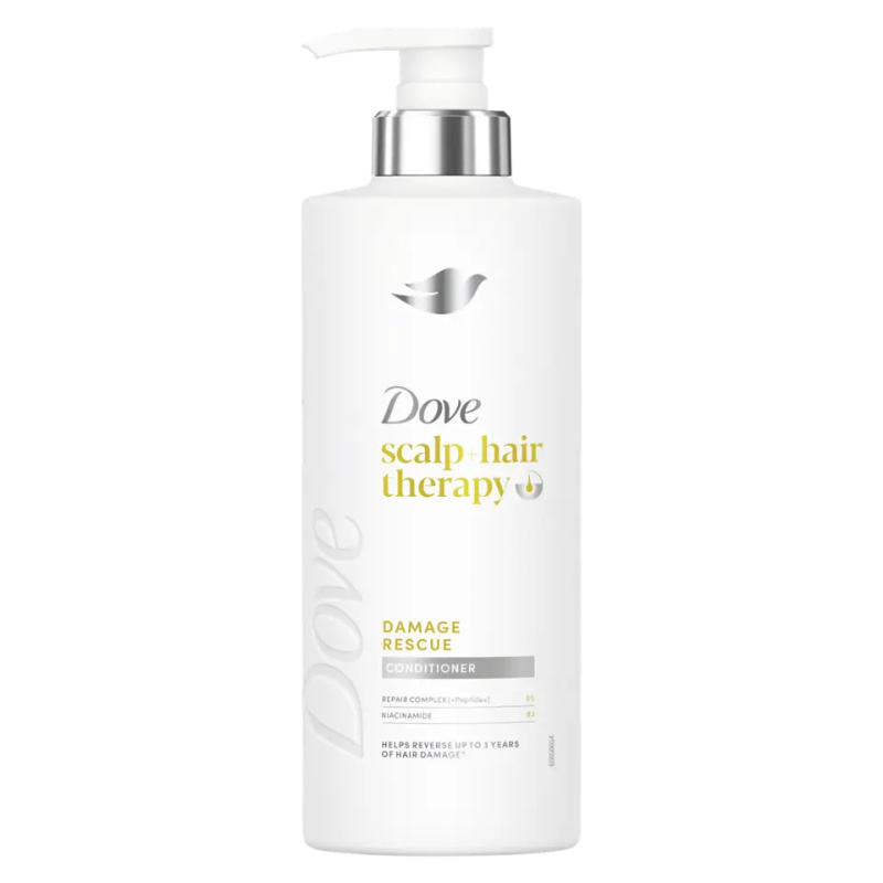 Dove Scalp + Hair Therapy Damage Rescue kondicionér pro poškozené vlasy 400 ml