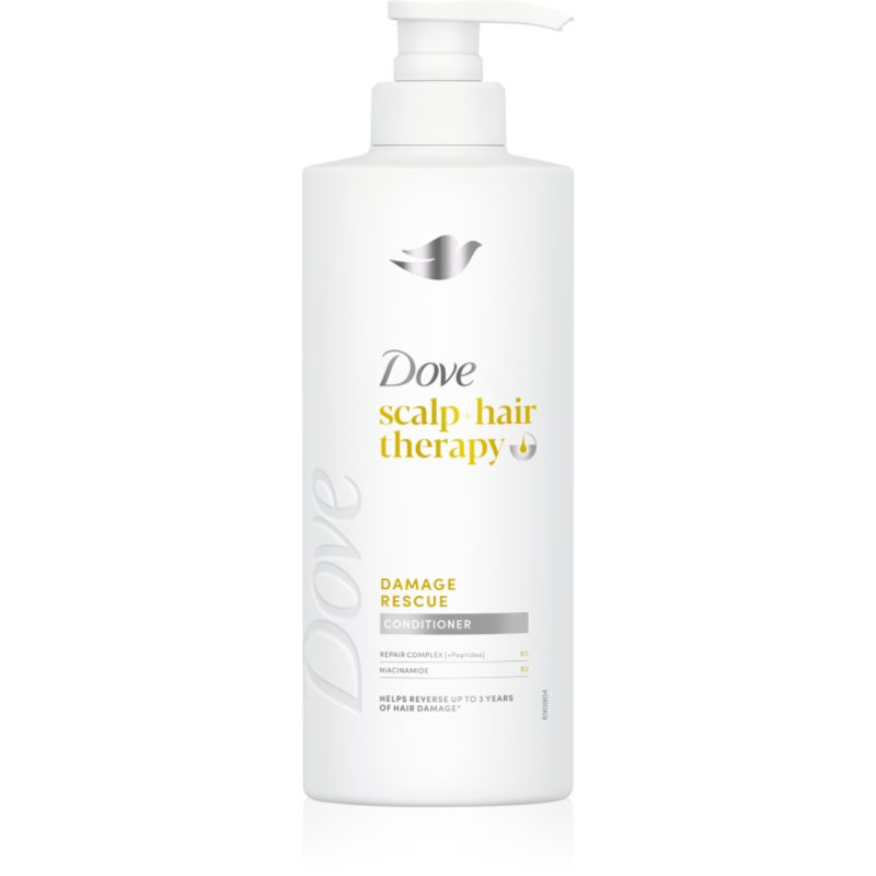 Dove Scalp + Hair Therapy Damage Rescue kondicionér pro poškozené vlasy 400 ml