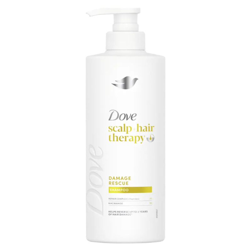 Dove Scalp + Hair Therapy Damage Rescue šampon pro poškozené vlasy 400 ml