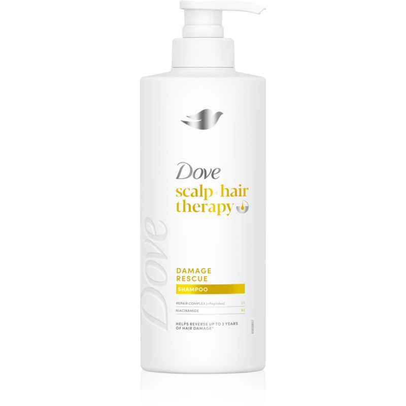 Dove Scalp + Hair Therapy Damage Rescue šampon pro poškozené vlasy 400 ml