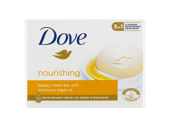 Dove Cream Oil tuhé mýdlo s arganovým olejem 90 g