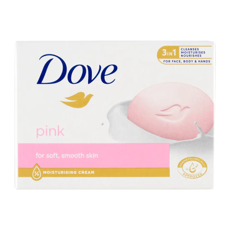 Dove Pink čisticí tuhé mýdlo 90 g