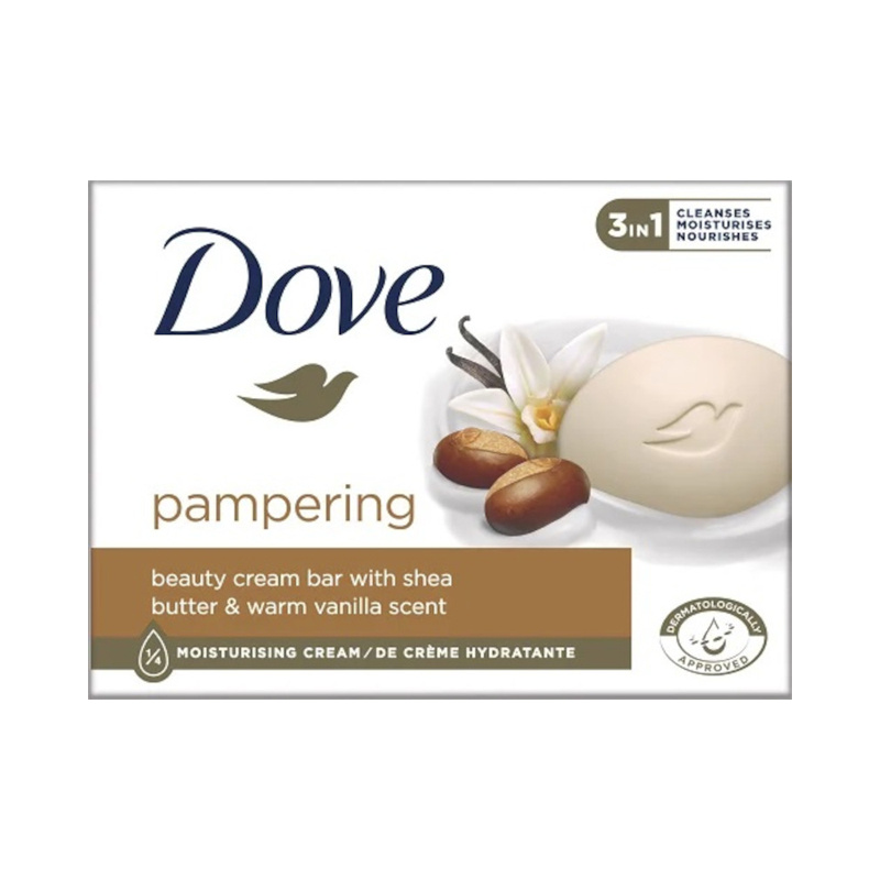 DOVE Pampering Bambucké máslo a vanilka Krémová tableta 90 g