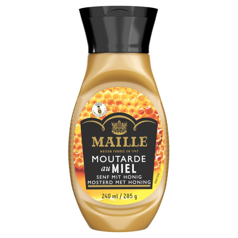 Maille Dijonská hořčice s medem squeeze