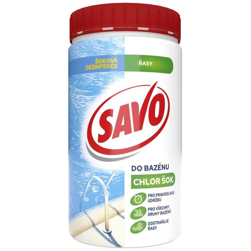Savo Chlor šok do bazénu