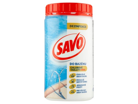 Savo bazén Tablety Mini 800g