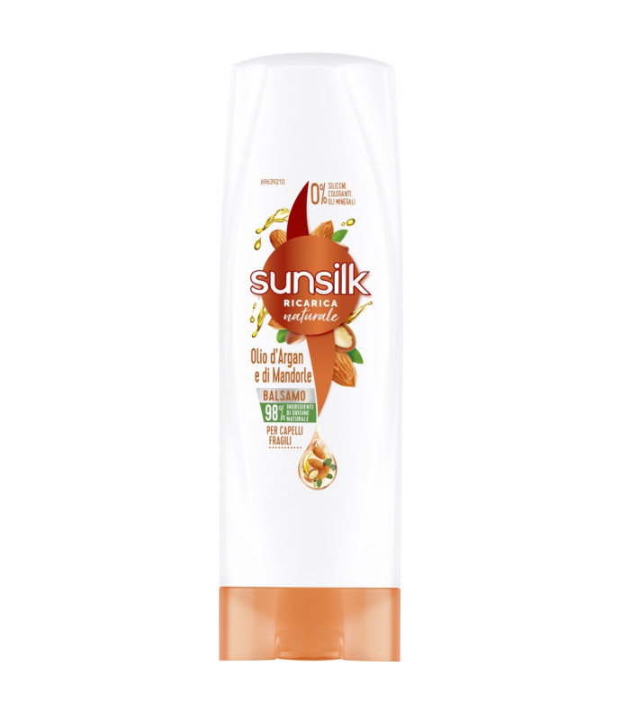 Sunsilk Argan & Almond Oil kondicionér pro lámavé a namáhané vlasy 200 ml