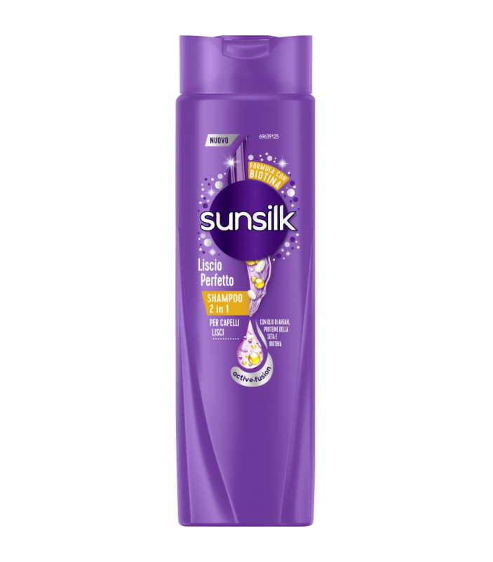 Sunsilk Perfect Smooth šampon a kondicionér 2 v 1 pro uhlazení vlasů 250 ml