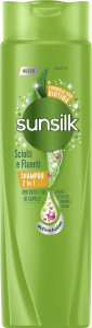 Sunsilk Loose & Flawing šampon a kondicionér 2 v 1 pro zplihlé a krepaté vlasy 250 ml
