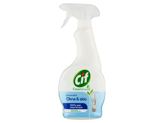 Cif Cleanboost 500ml MR - Univerzální čistič na okna a sklo