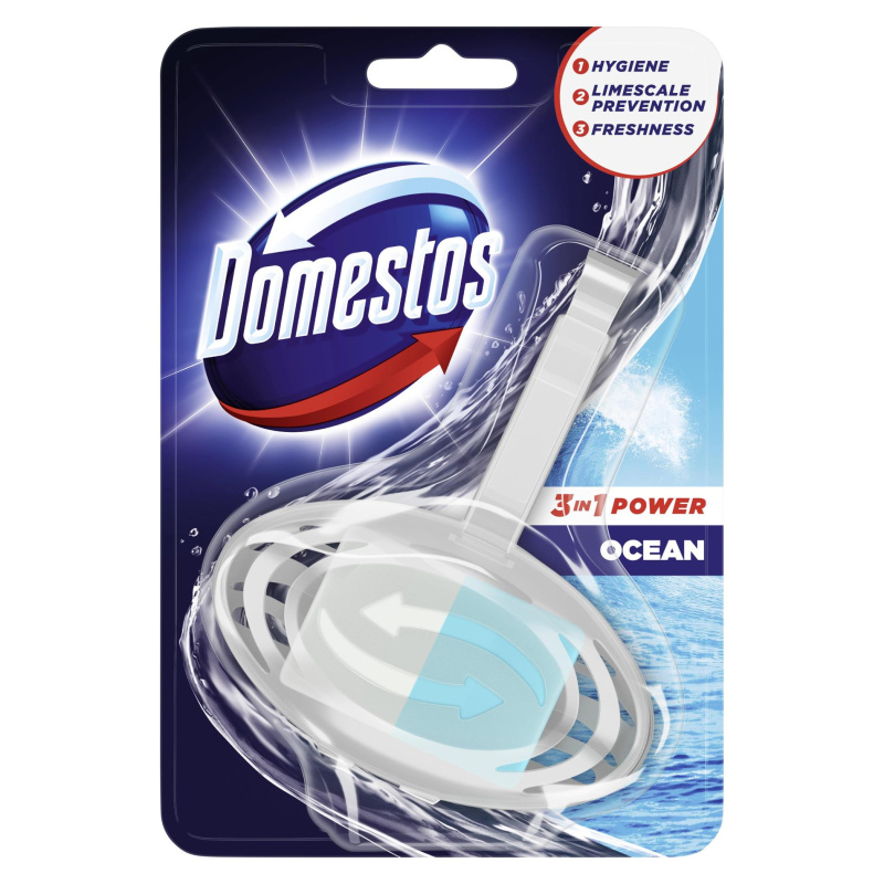 Domestos 3v1 - WC blok - Ocean