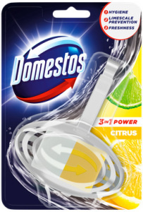 WC blok Domestos 3v1 - citrus, 35g