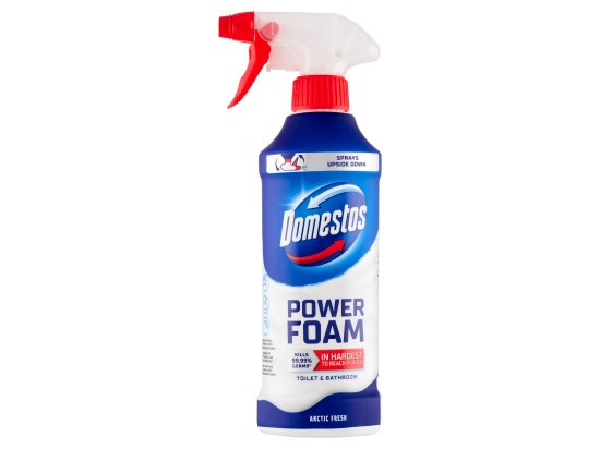 Domestos Power Foam - čisticí pěna na toalety - Arctic Fresh, 435 ml