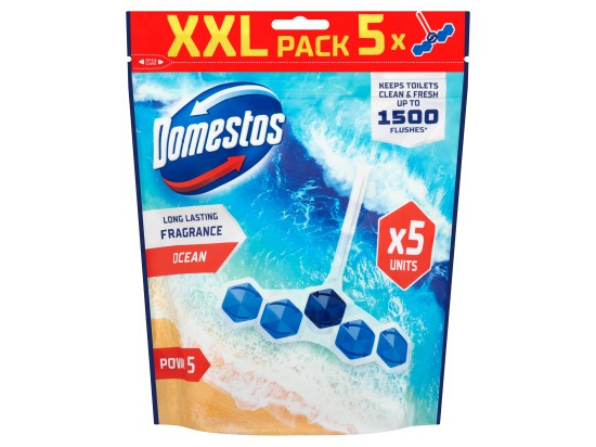 Domestos Power 5 Ocean WC blok (5×50 g)