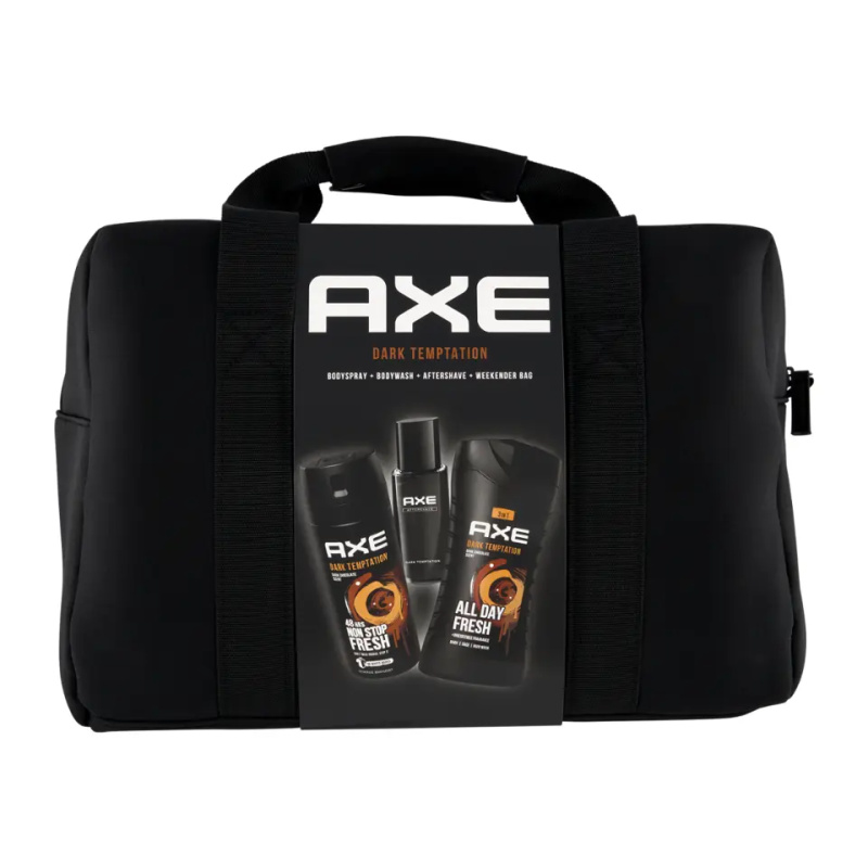 AXE Dárková sada Axe Dark Temptation  Bodyspray, bodywash, aftershave, weekend bag