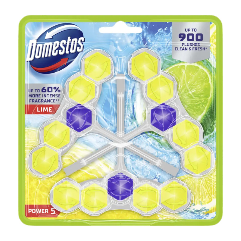 Domestos WC blok Power 5 Lime 150 g
