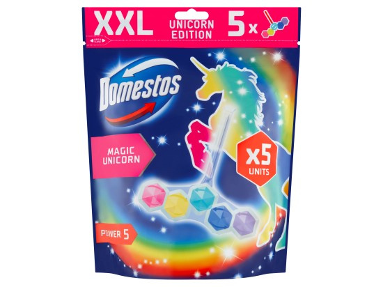 Domestos Power 5 Unicorn WC blok (5×50 g)