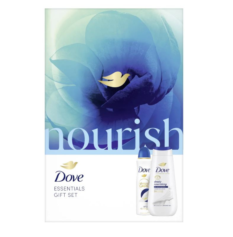 Dove dárková sada pro ženy NOURISH (sprchový gel  antiperspirant)