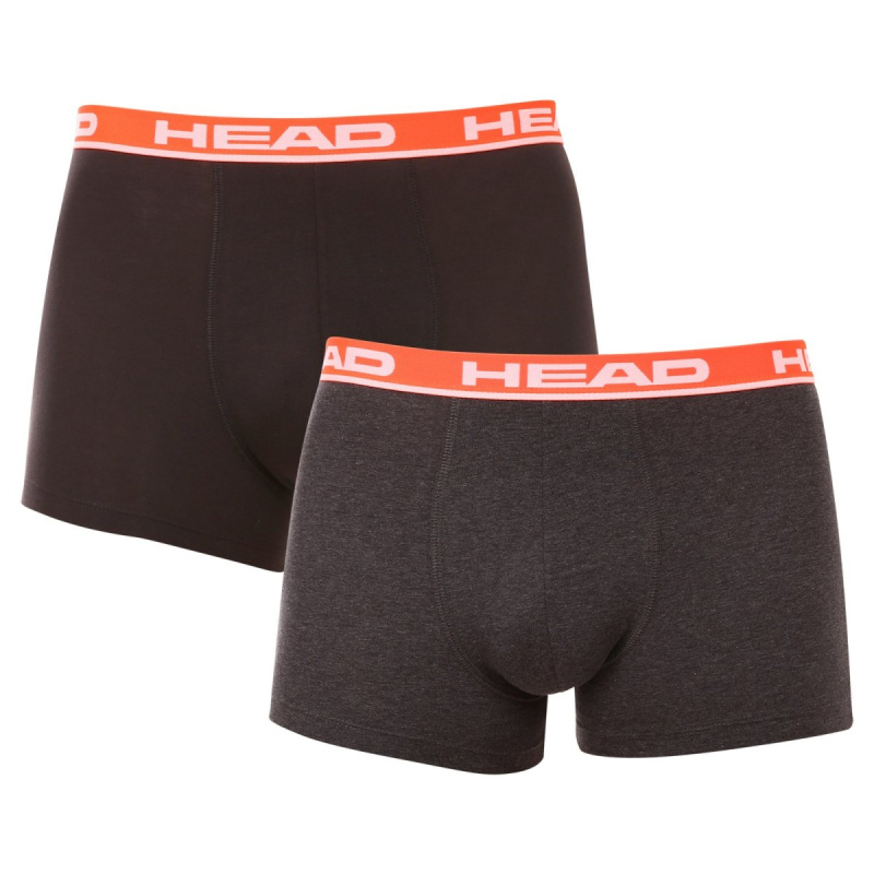 2PACK pánské boxerky HEAD vícebarevné (701202741 011) M, trenky / trenýrky