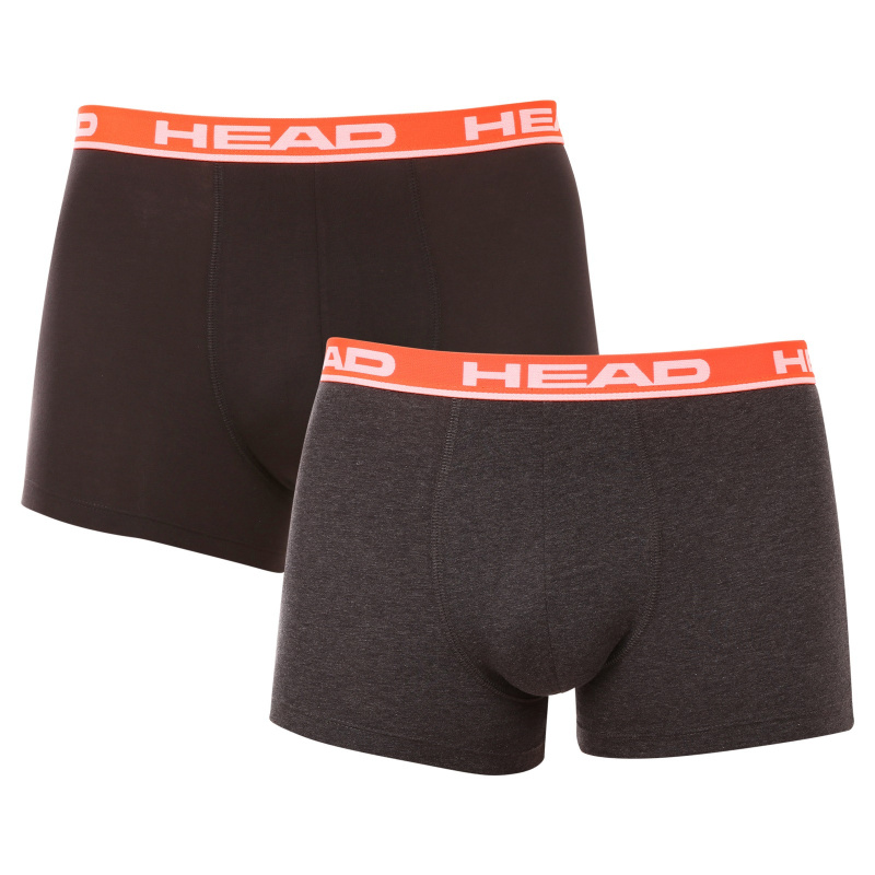 2PACK pánské boxerky HEAD vícebarevné (701202741 011) M, trenky / trenýrky