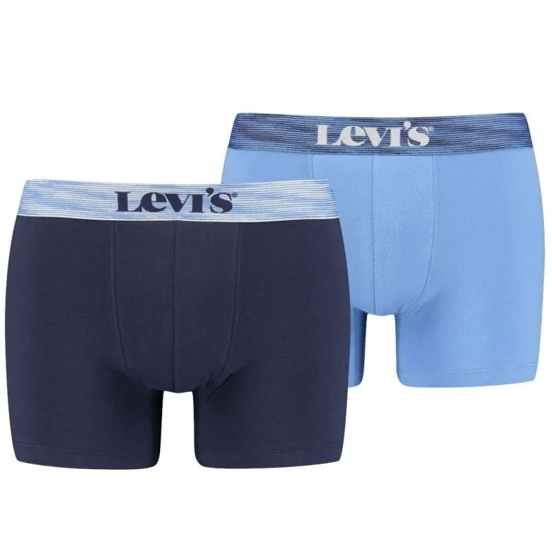 Pánské boxerky 2Pack 37149-0594 Blue - Levi's L