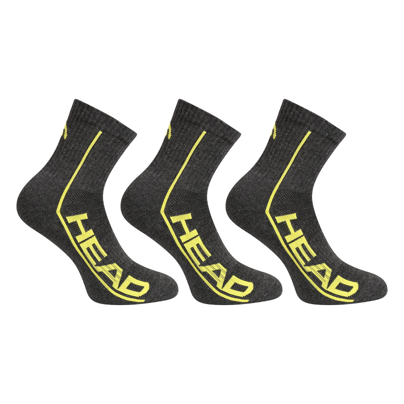 3PACK ponožky HEAD vícebarevné (791010001 012) L