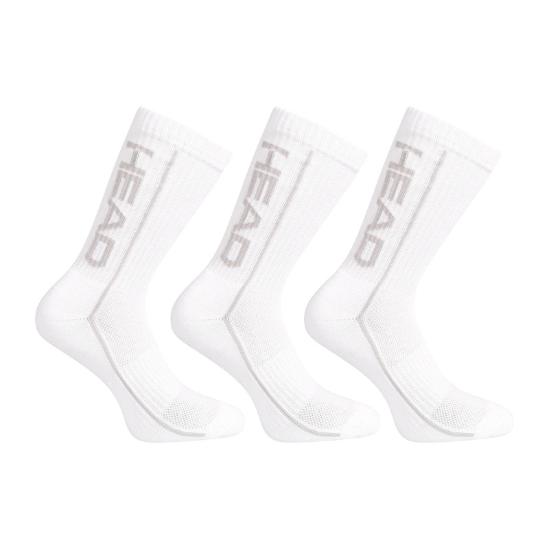 3PACK ponožky HEAD vysoké bílé (791011001 006) S
