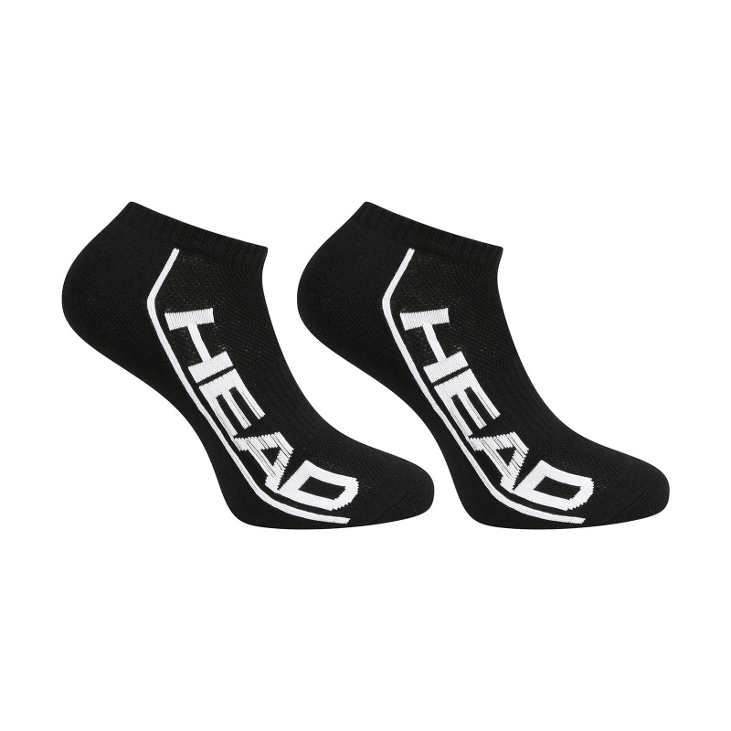2PACK ponožky HEAD nízké černé (791018001 005) S