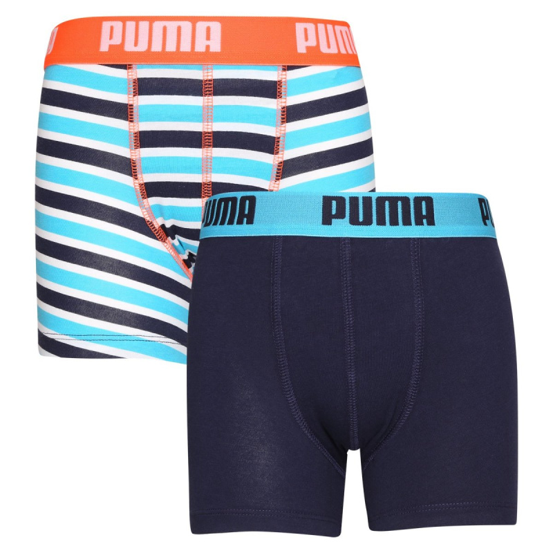 2PACK chlapecké boxerky Puma vícebarevné (701219334 004) 128, trenky / trenýrky