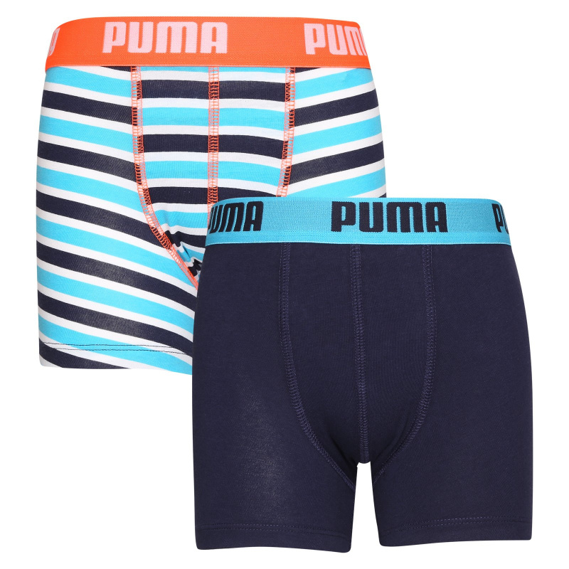 2PACK chlapecké boxerky Puma vícebarevné (701219334 004) 128, trenky / trenýrky