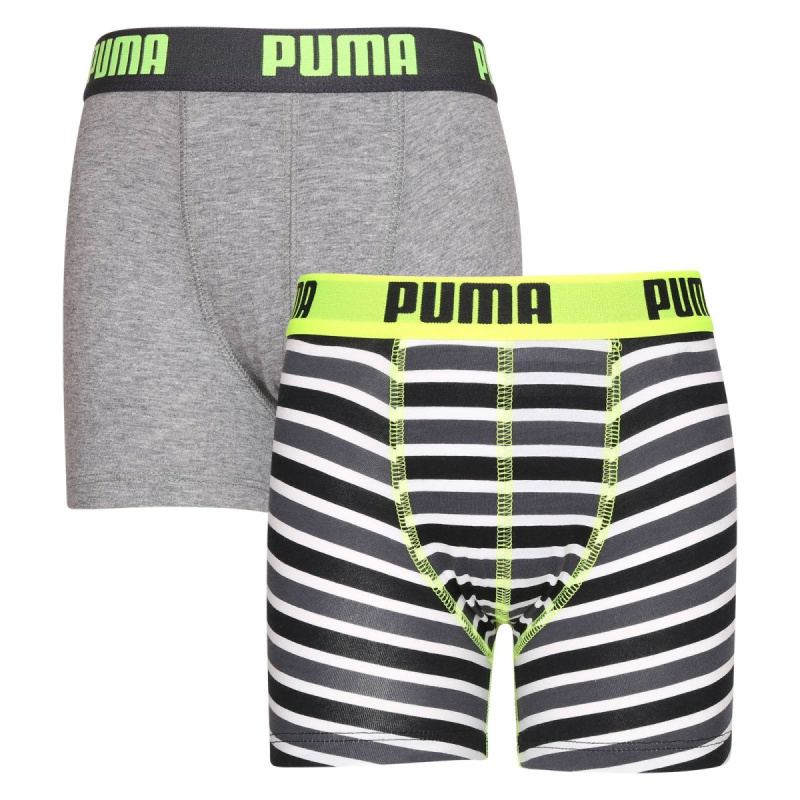 2PACK chlapecké boxerky Puma vícebarevné (701219334 005) 128, trenky / trenýrky