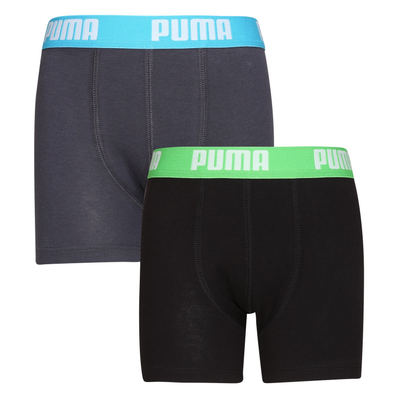 2PACK chlapecké boxerky Puma vícebarevné (701219336 376) 128, trenky / trenýrky