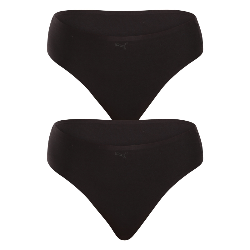 2PACK dámské kalhotky Puma černé (701219792 001) uni