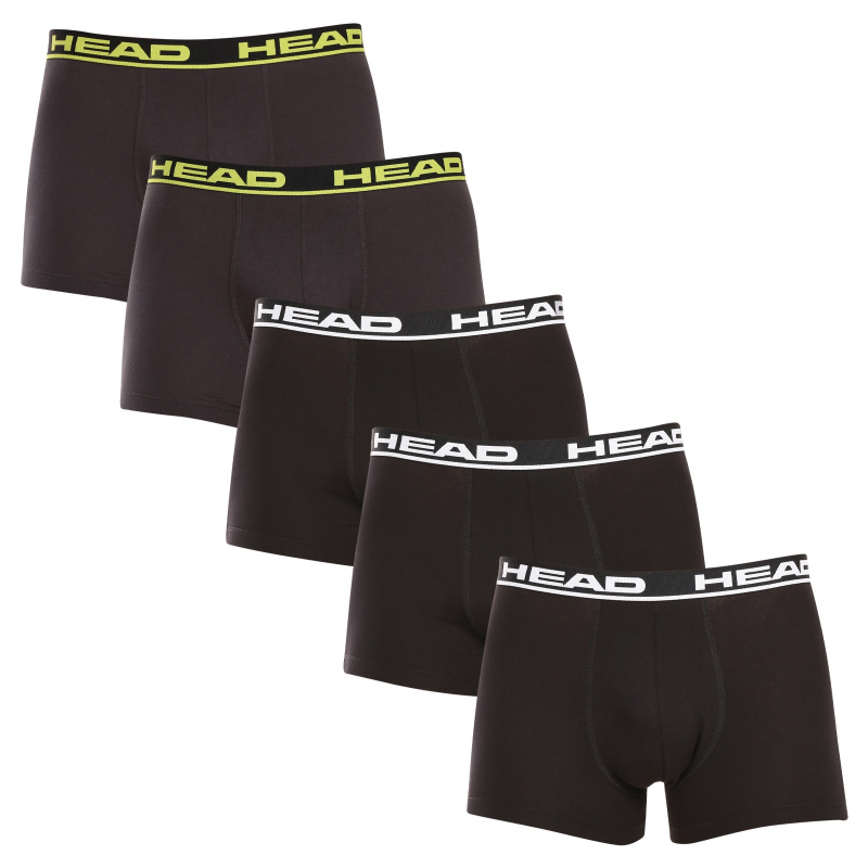 5PACK pánské boxerky HEAD vícebarevné (701203974 021) M, trenky / trenýrky