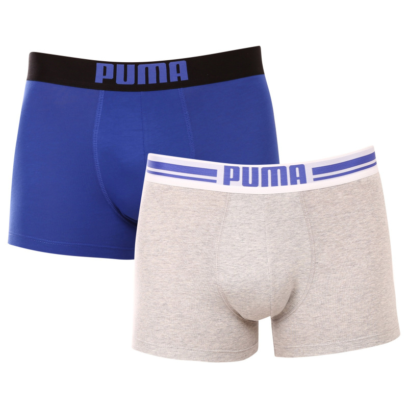 2PACK pánské boxerky Puma vícebarevné (651003001 031) M, trenky / trenýrky