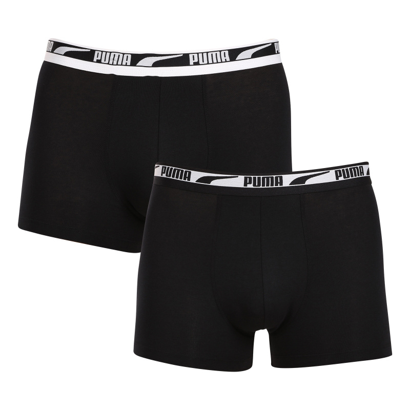 2PACK pánské boxerky Puma černé (701221416 001) M, trenky / trenýrky
